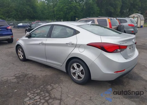 2015 Hyundai Elantra Se from USA, damaged, VIN 5NPDH4AE6FH560046